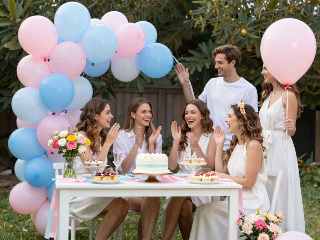 Gender reveal parti szervezése: tippek egy emlékezetes bulihoz