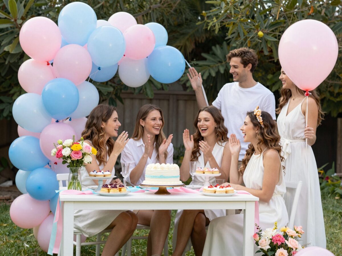 Gender reveal parti szervezése: tippek egy emlékezetes bulihoz