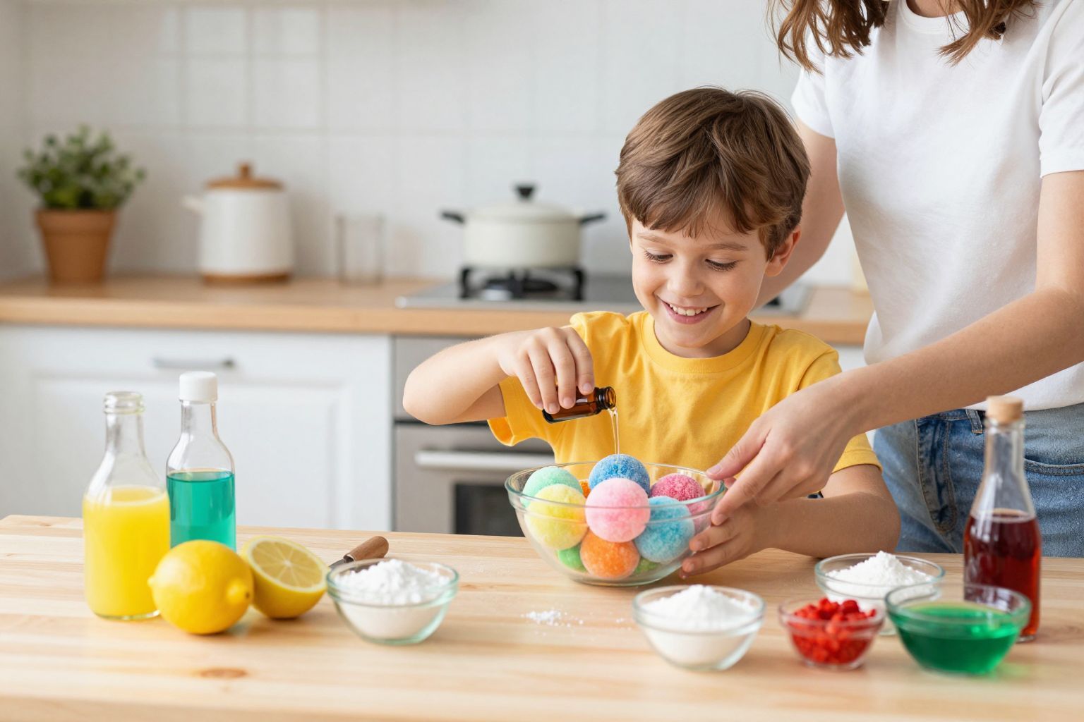 A túl sok víz károsíthatja a fürdőbombát.
