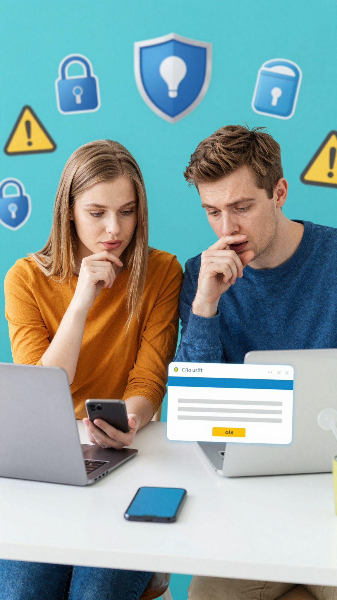 Mindig ellenőrizd a weboldal URL-jét, biztonságos-e!