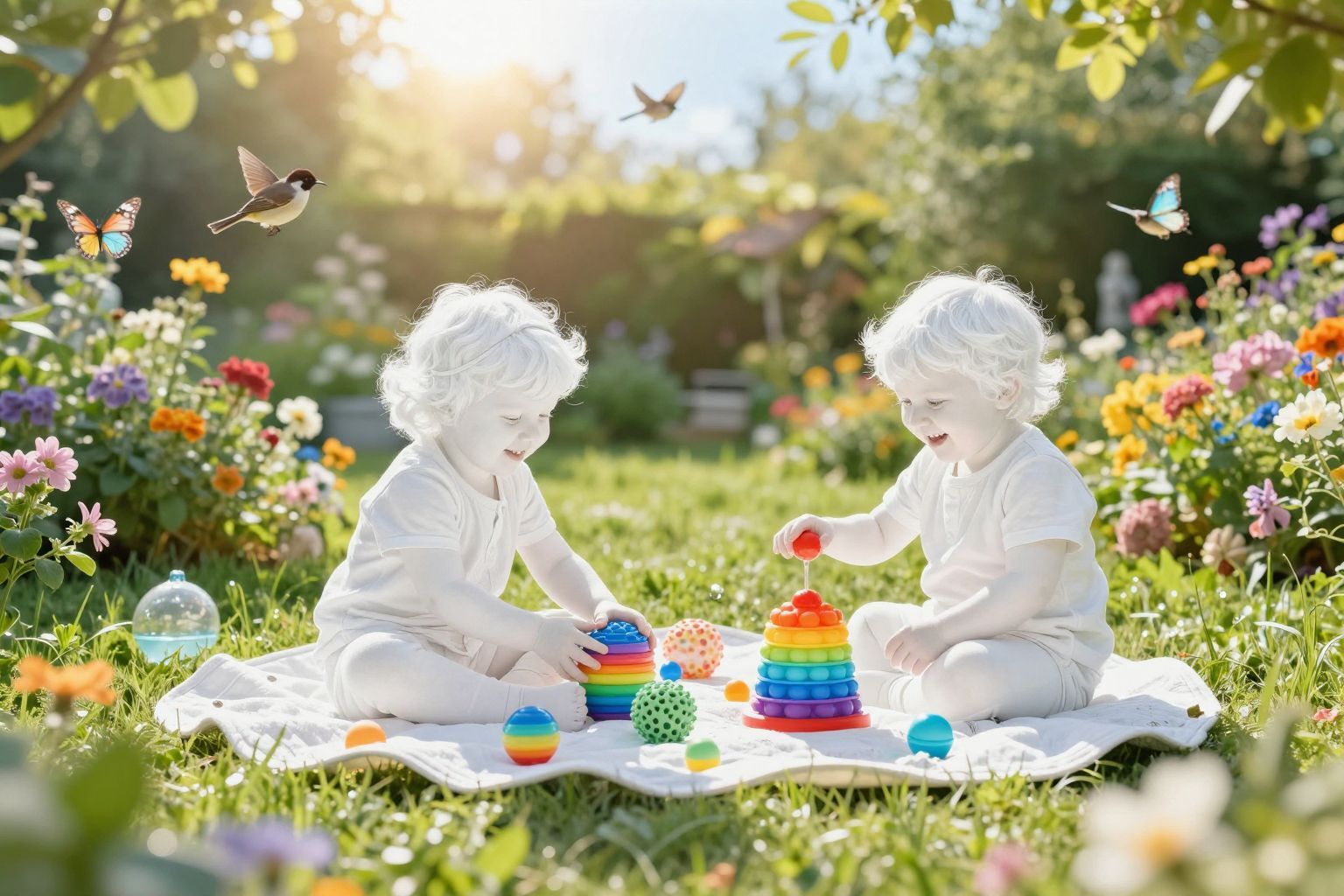 A szenzoros játékok segítik a gyermekek érzékelését fejleszteni.