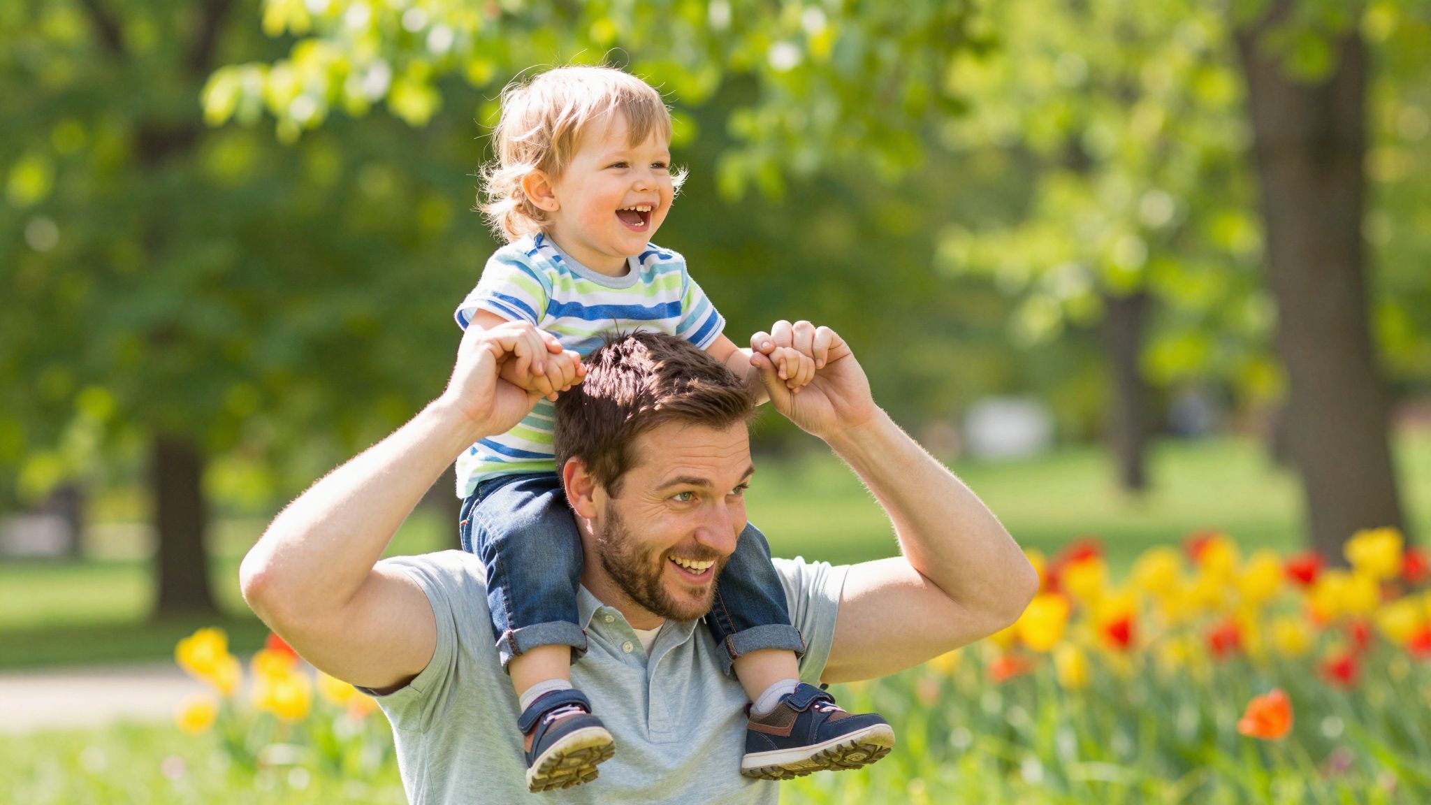 Az aktív édesapa hozzájárul a gyermek érzelmi fejlődéséhez.