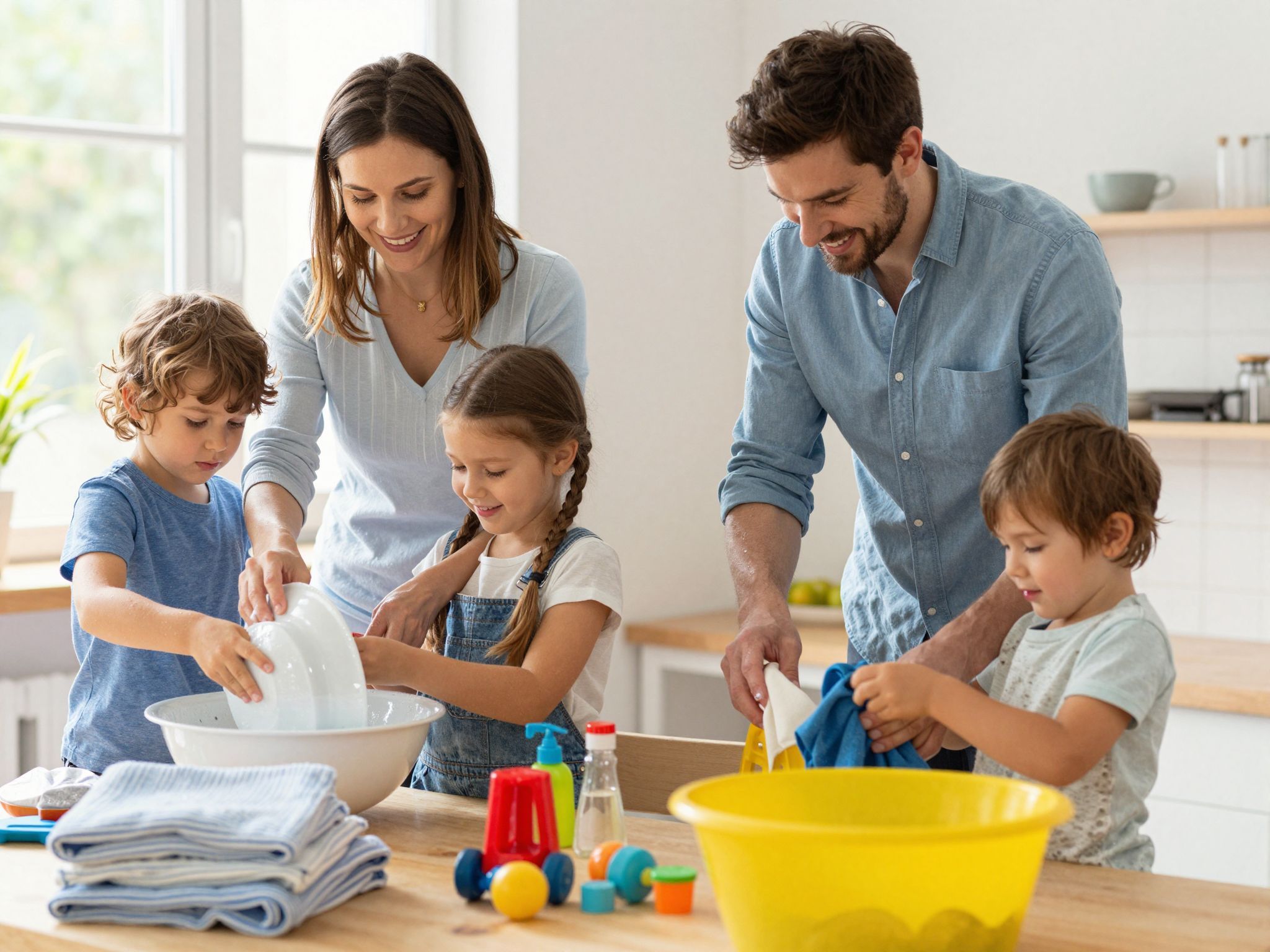 A gyerekek önállósága fokozatosan, életkor szerint fejlődik.