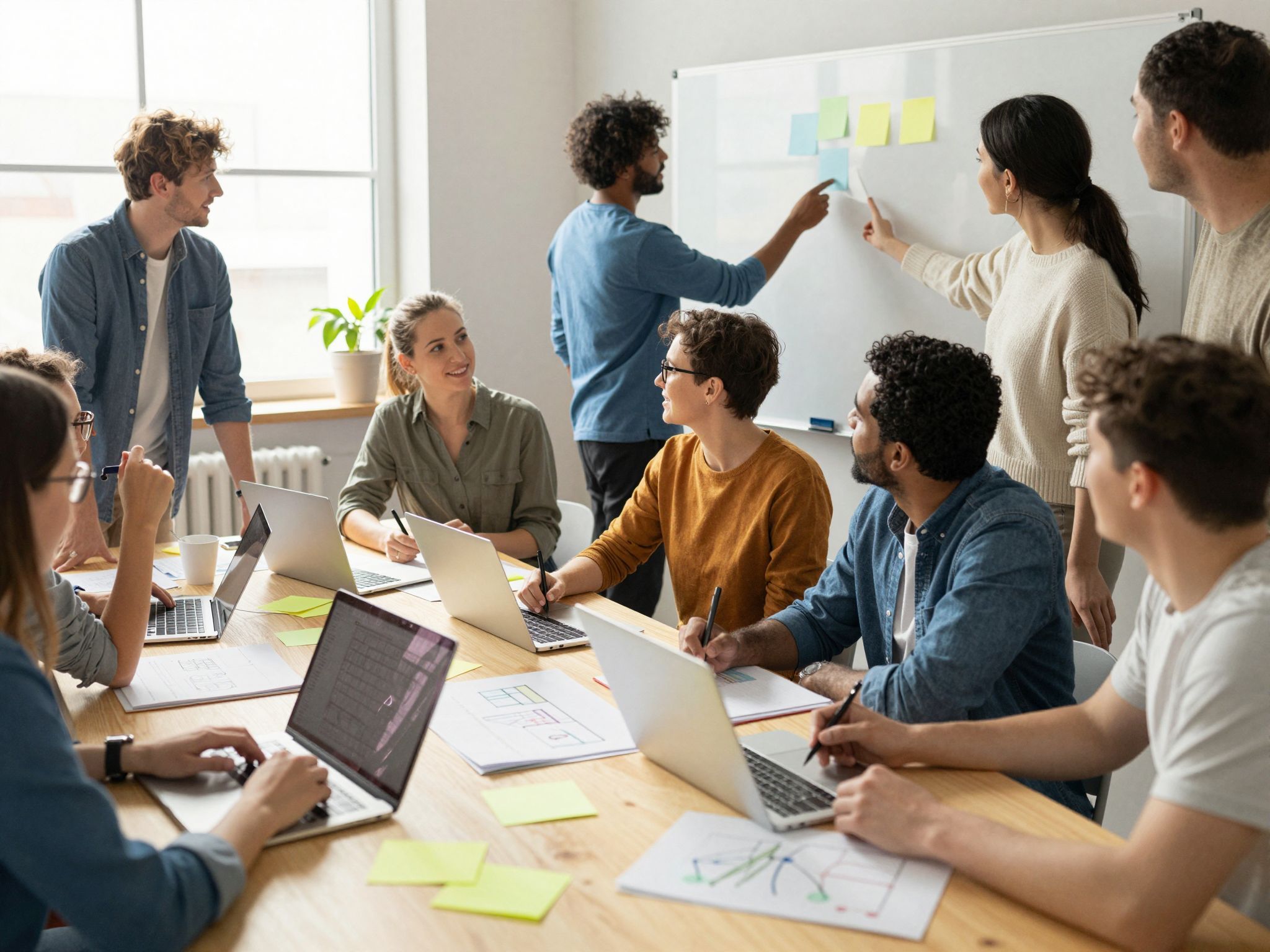 Hatékony kommunikáció kulcs a sikeres együttműködéshez.