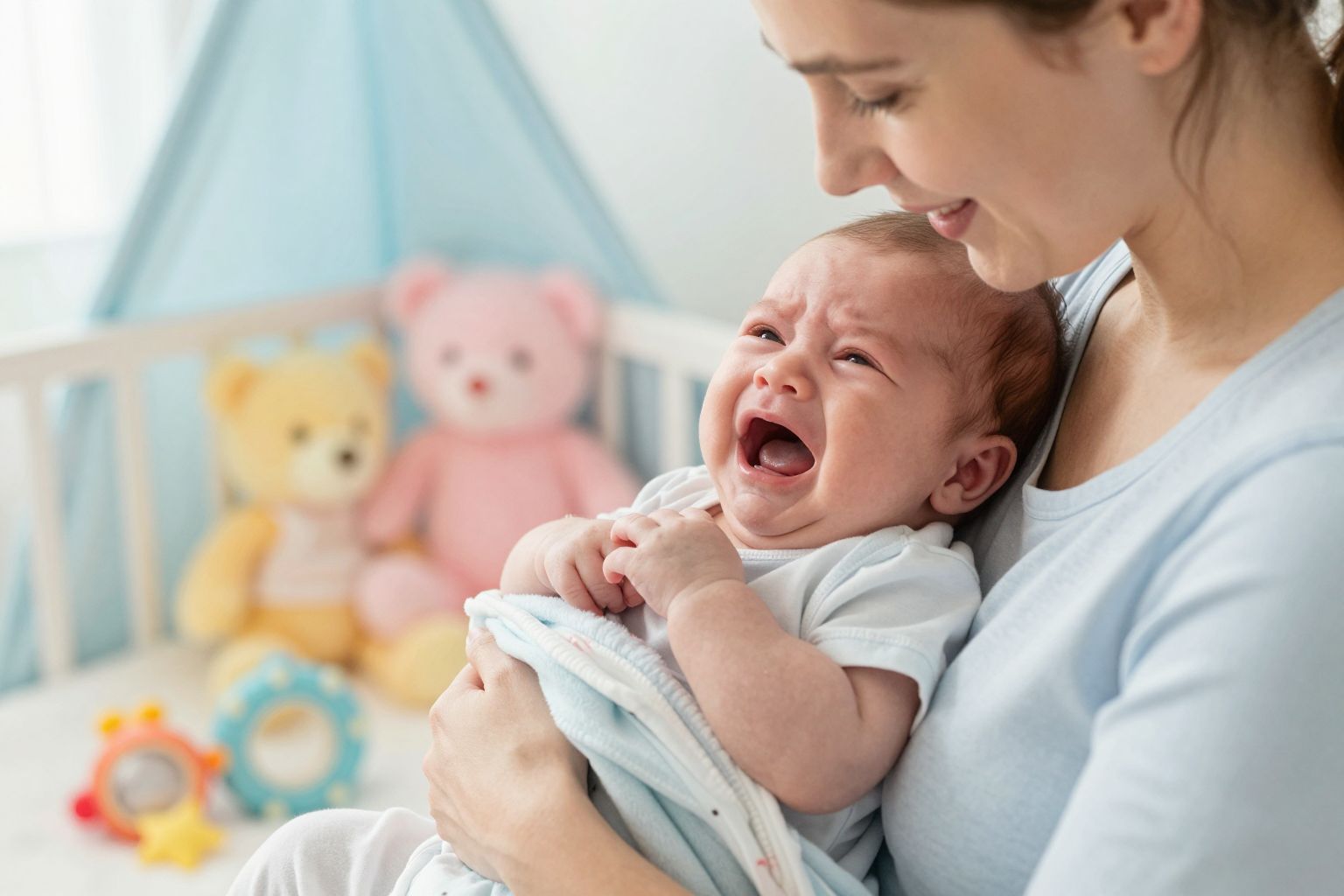 A babák sírása nyelvük érzékeny tükröződése.