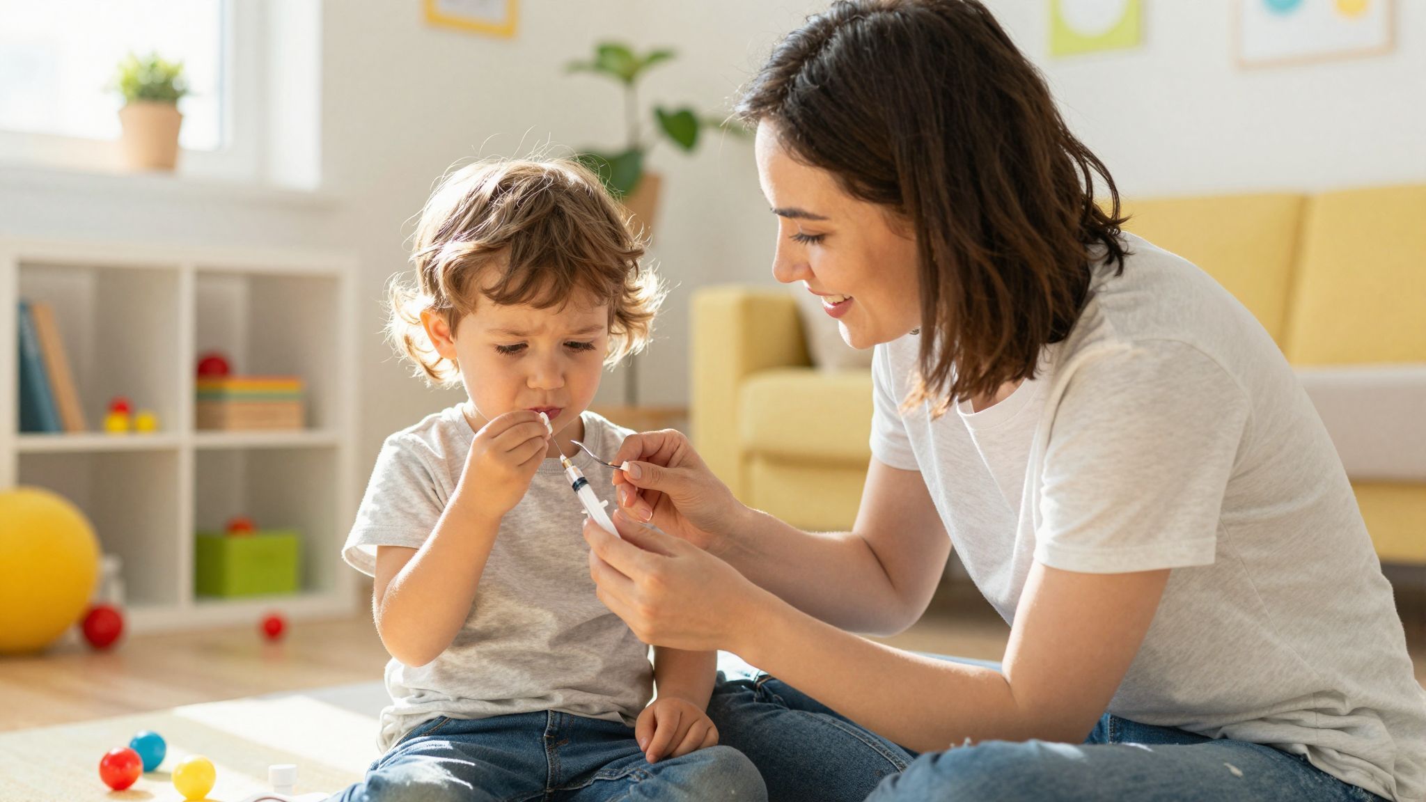 A rendszeres rutin segíthet a gyógyszer beadásának megkönnyítésében.