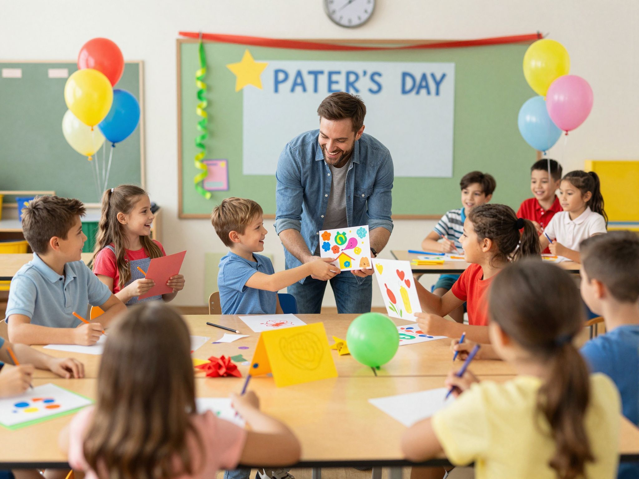 Az iskolai apák napján közös programokat szervezhetünk.