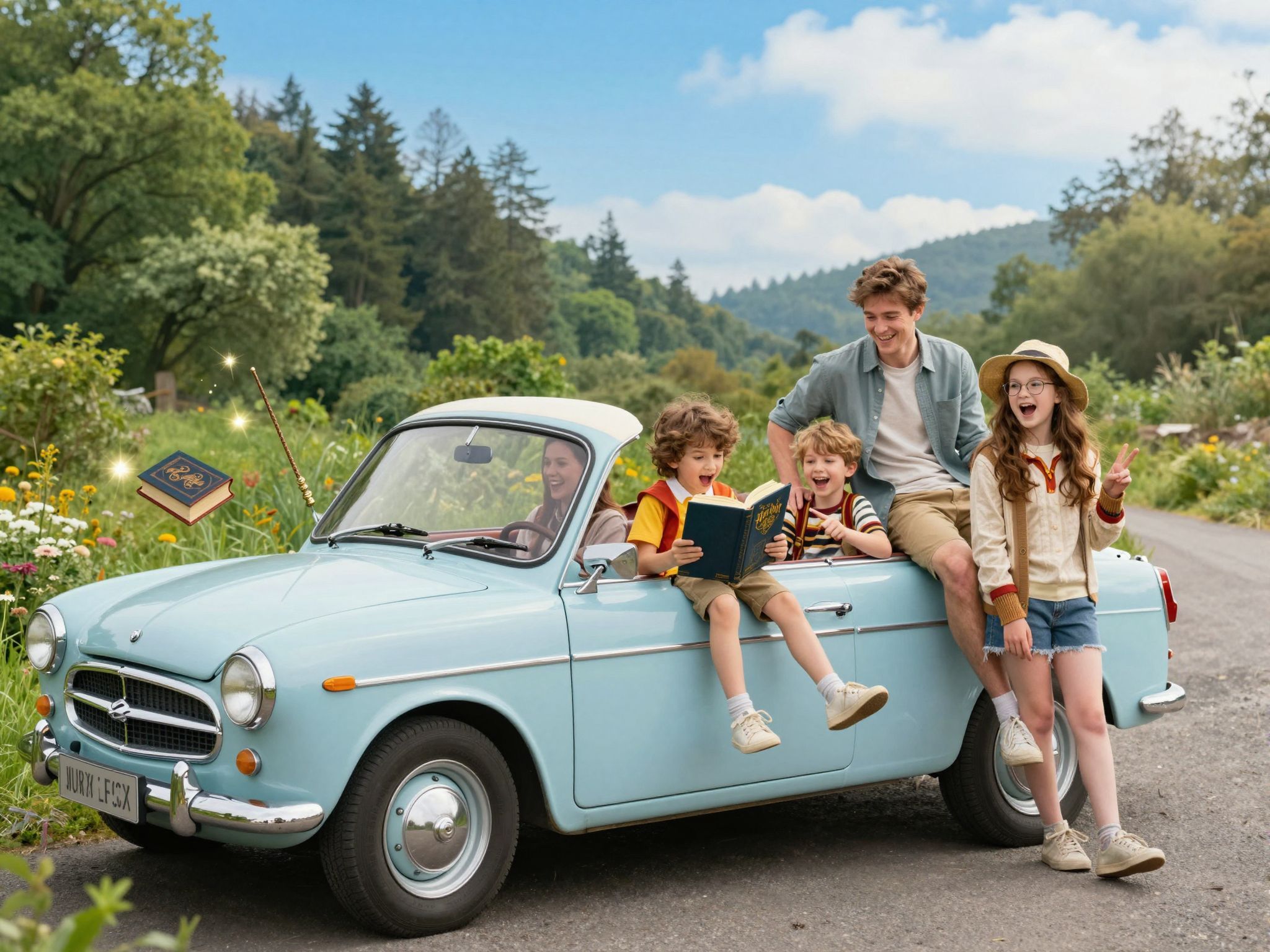 Harry Potter kalandjai varázslatos élményt nyújtanak az autóúton.