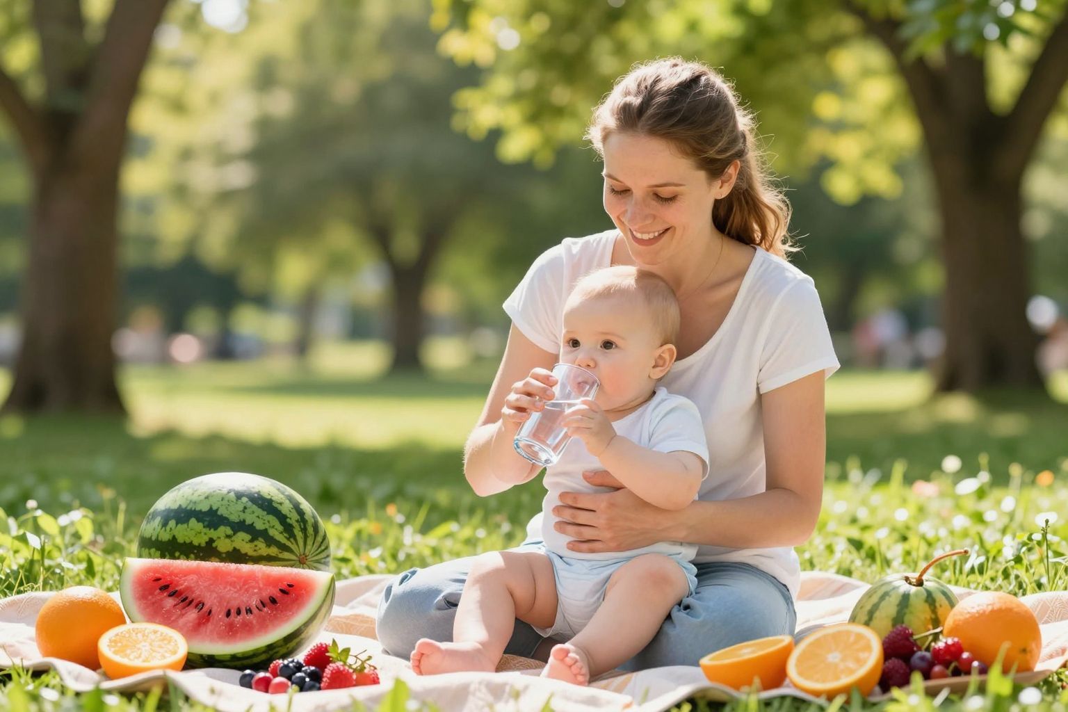 A kánikulában a csecsemők hidratálása kiemelten fontos.