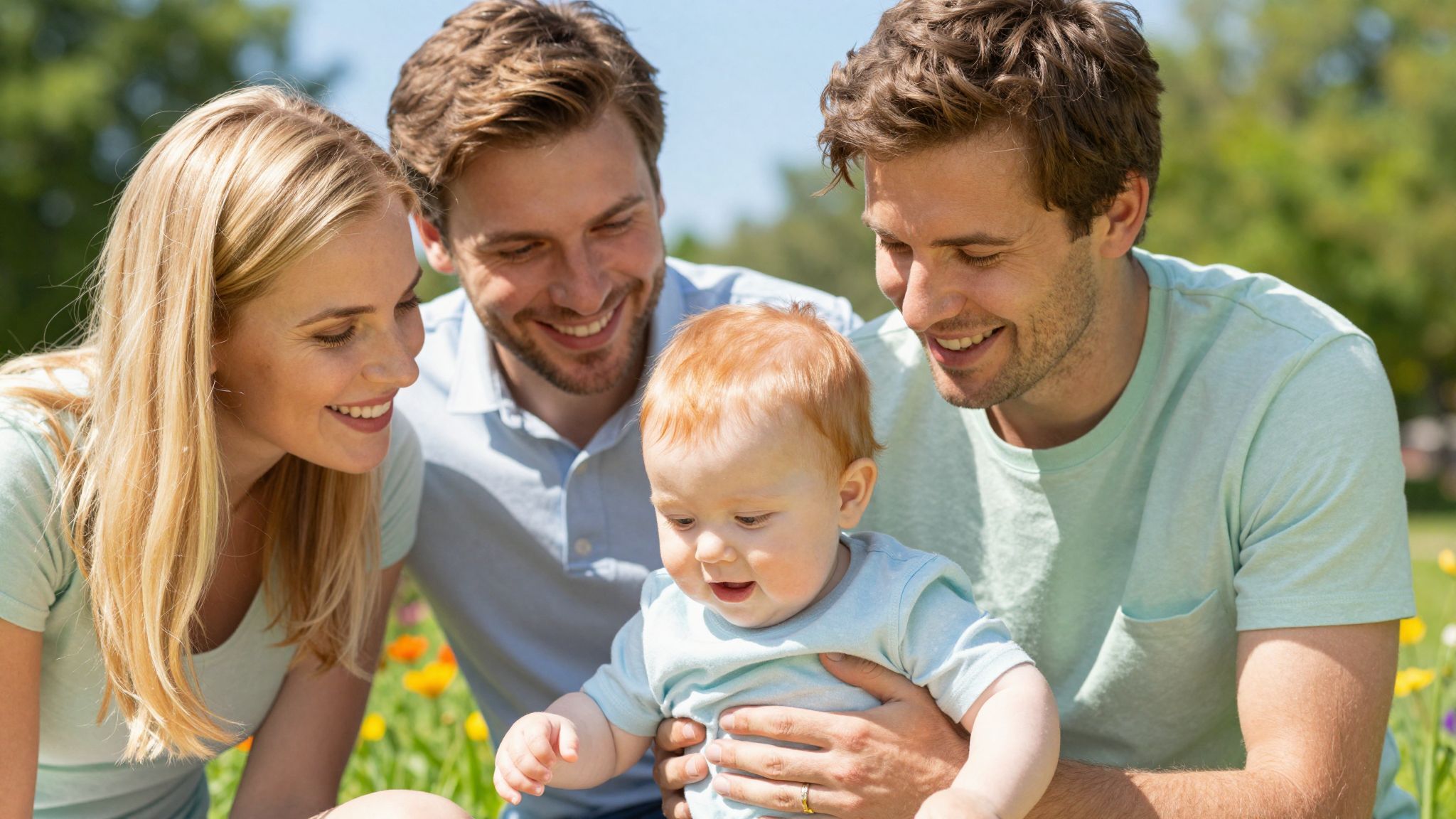 A szülők hajszíne befolyásolja a baba végső hajszínét.