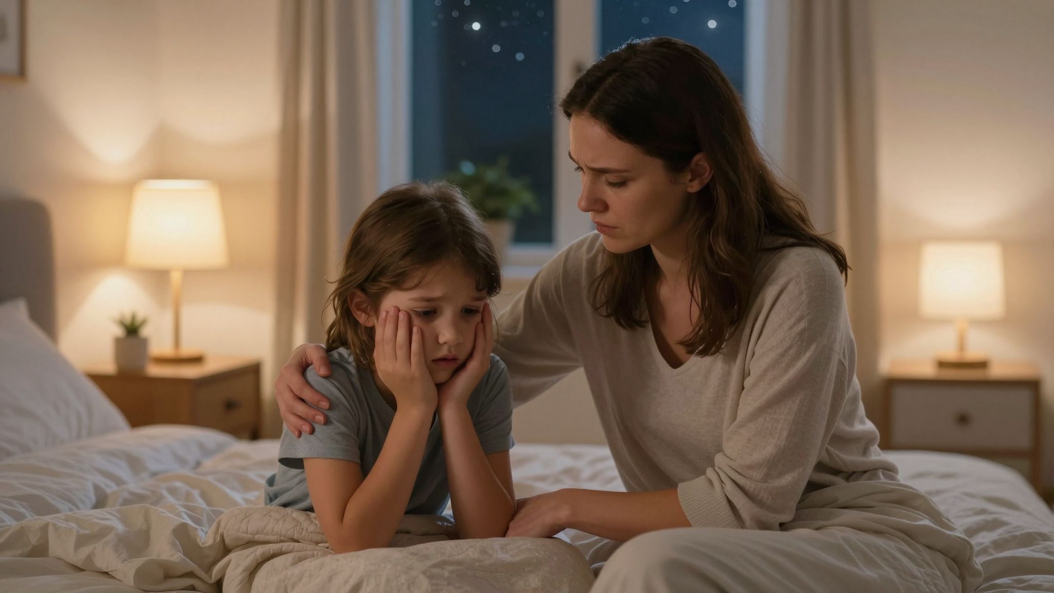 Lassan lélegezzünk, és próbáljunk megnyugtató szavakat mondani.