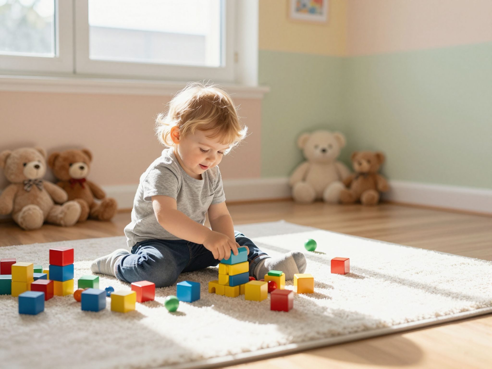 A gyerekek önálló játékának fontos része a képzelet fejlesztése.