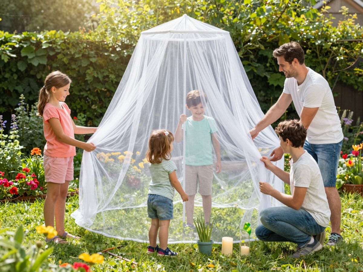 Hogyan tartsd távol a szúnyogokat a gyerekszobából és a kertből?