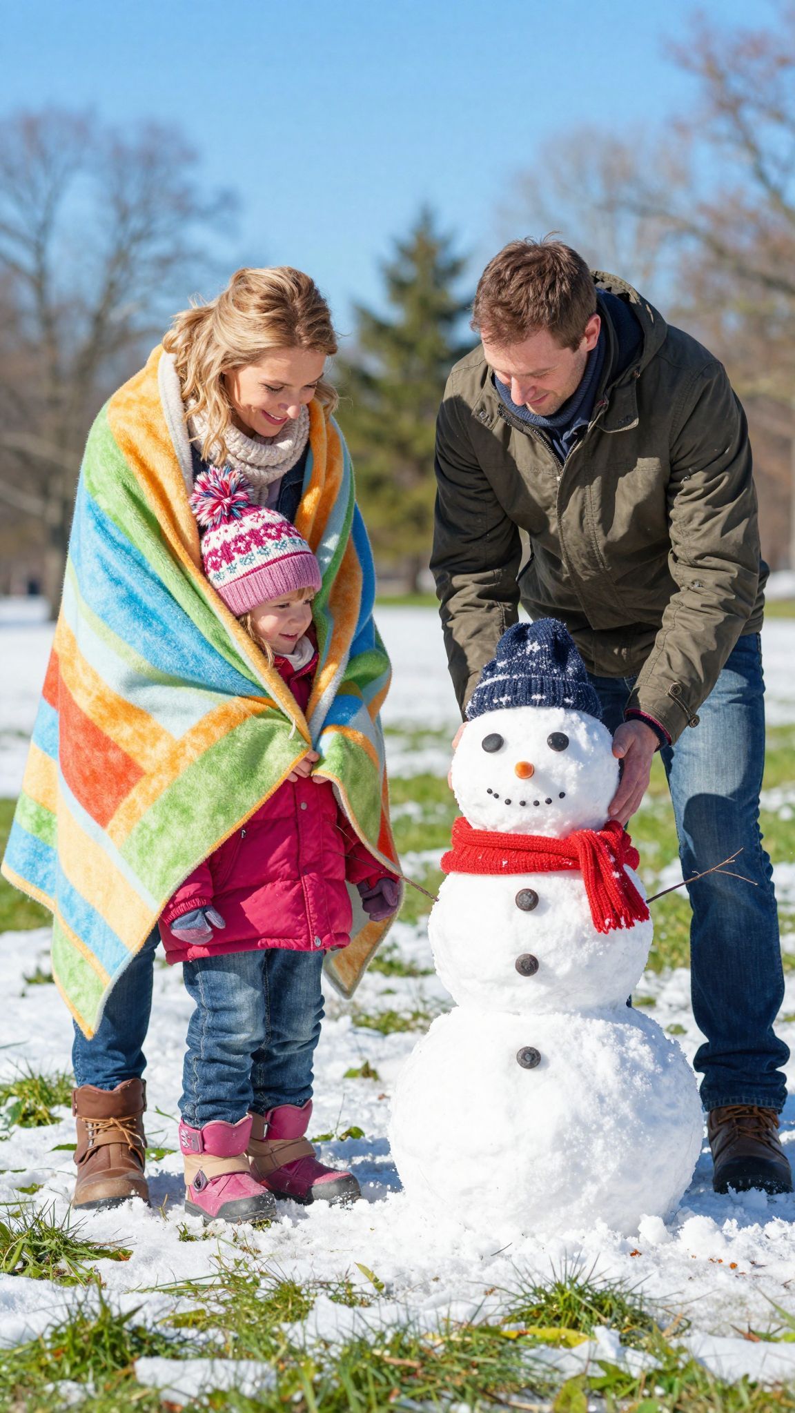 Réteges öltözködéssel és hőszigetelő anyagokkal védjük a gyermeket.