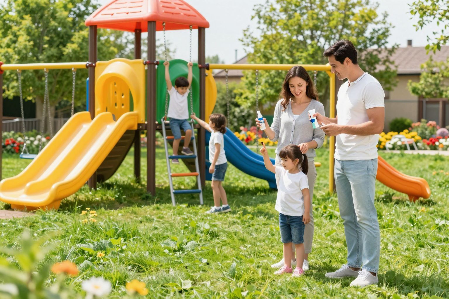 Rendszeres fűnyírás csökkenti a kullancsok jelenlétét.
