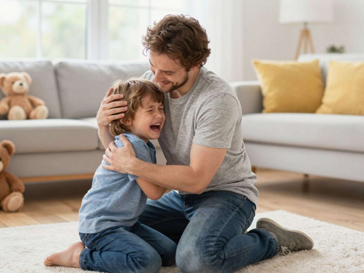 Hogyan vigasztaljuk meg a síró gyermeket? Az érzelmi támogatás fontossága