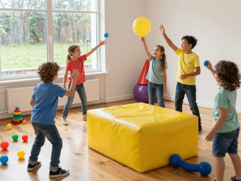 Így mozogjátok le a felesleges energiákat: benti játékok esős napokra