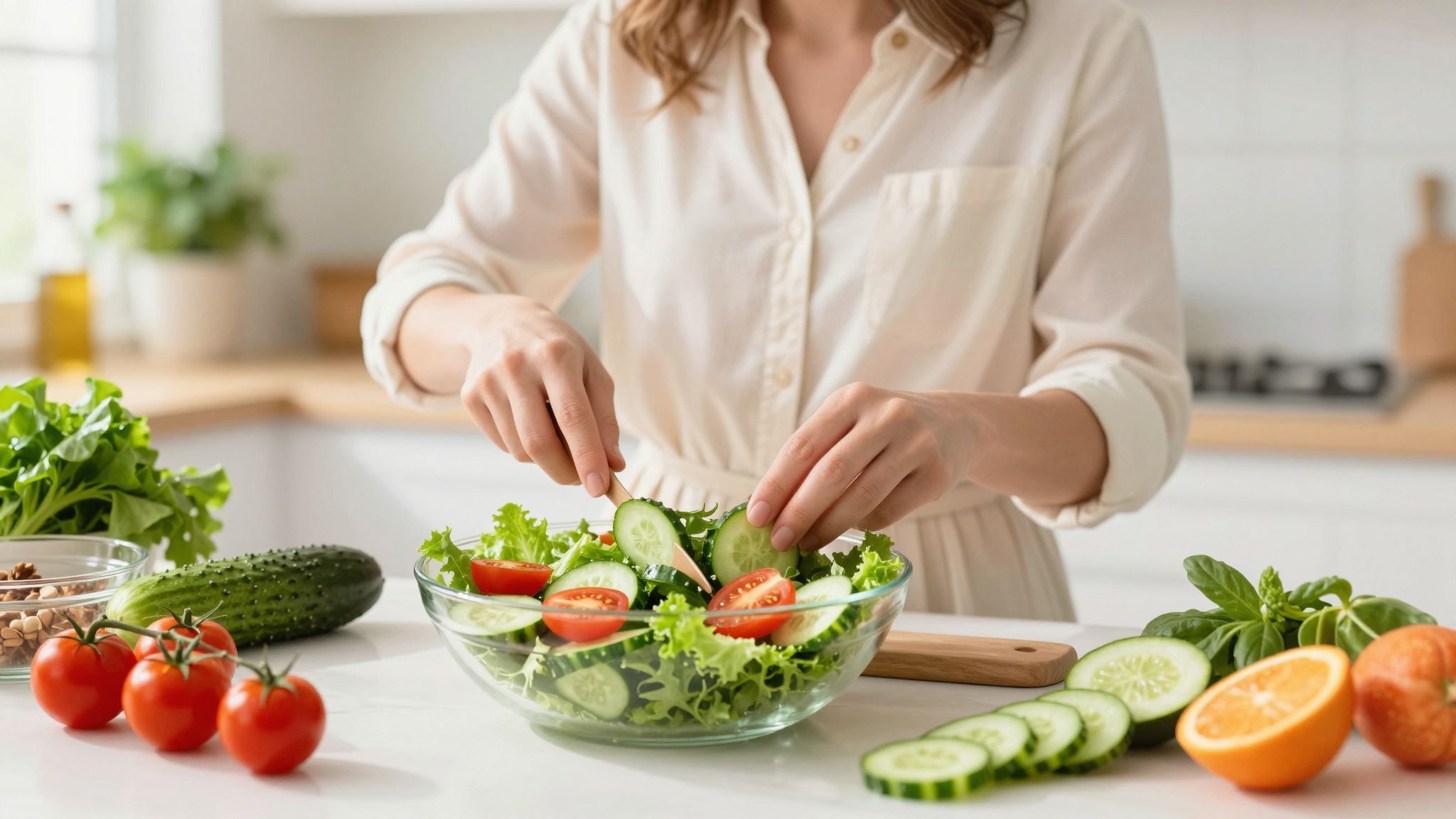 A méz és a citrom kiemeli az uborka ízét.