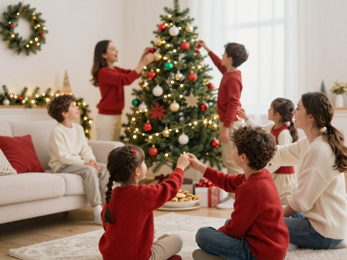 Karácsonyi dallamok és villogó fények: tippek a szenzoros túlterhelés elkerülésére