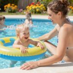 Karúszó, úszógumi vagy mentőmellény? Melyik a legbiztonságosabb választás a gyereknek?