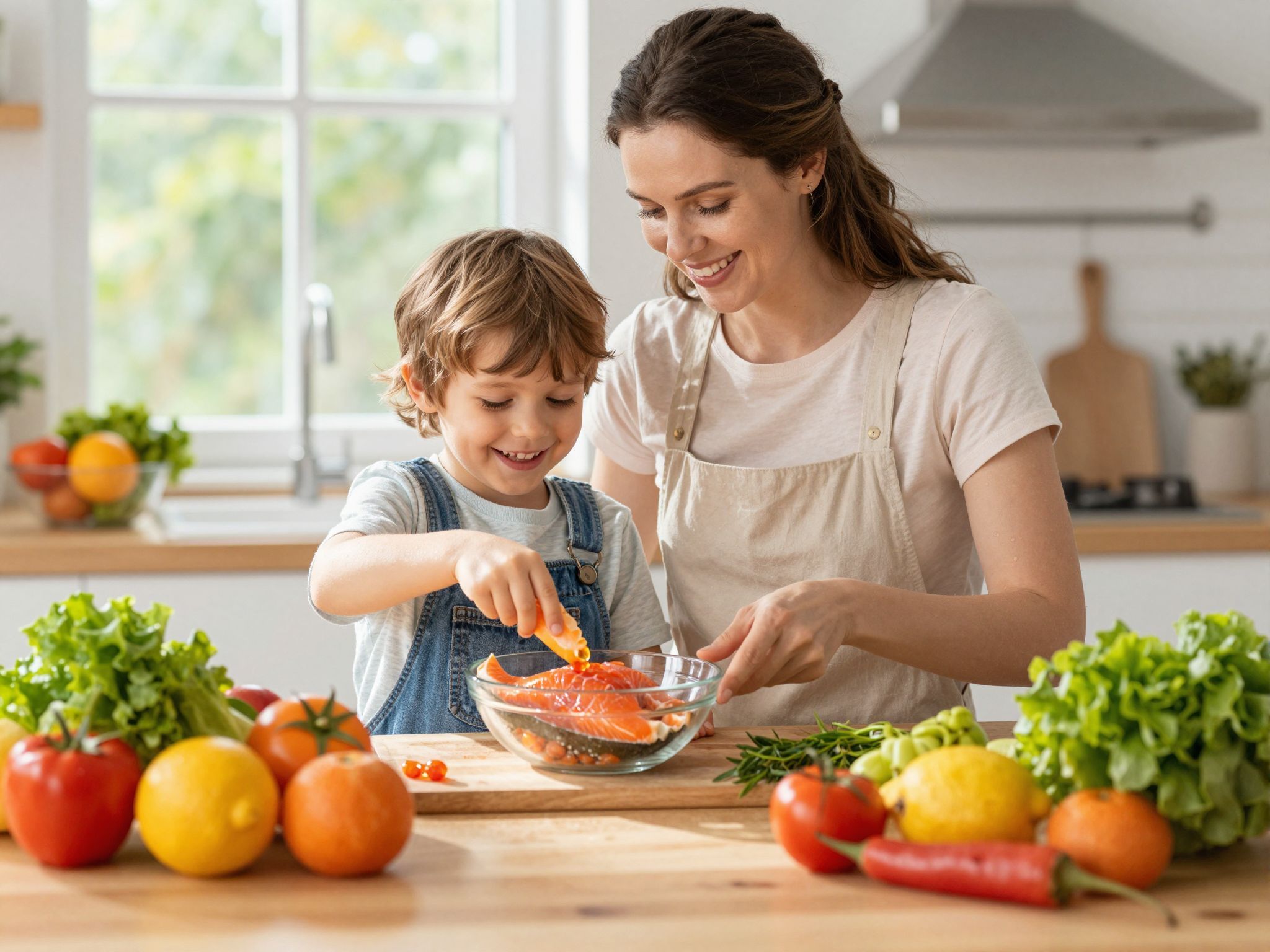 Az omega-3 zsírsavak javítják a koncentrációt és viselkedést.