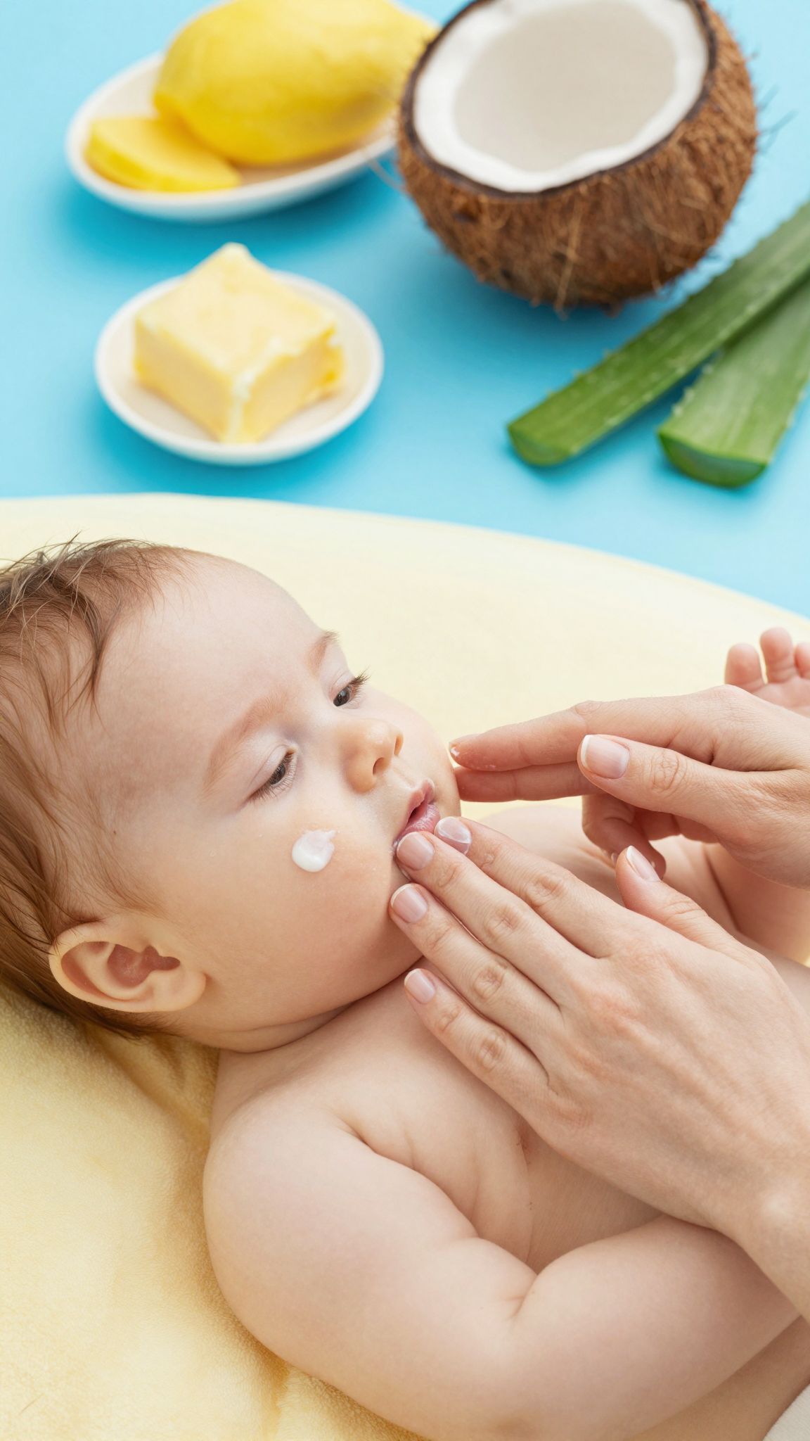 A kőolajszármazékok irritálhatják a baba bőrét.