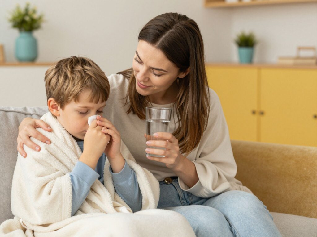 Lázcsillapítás és folyadékpótlás: a gyermekkori influenza kezelésének aranyszabályai