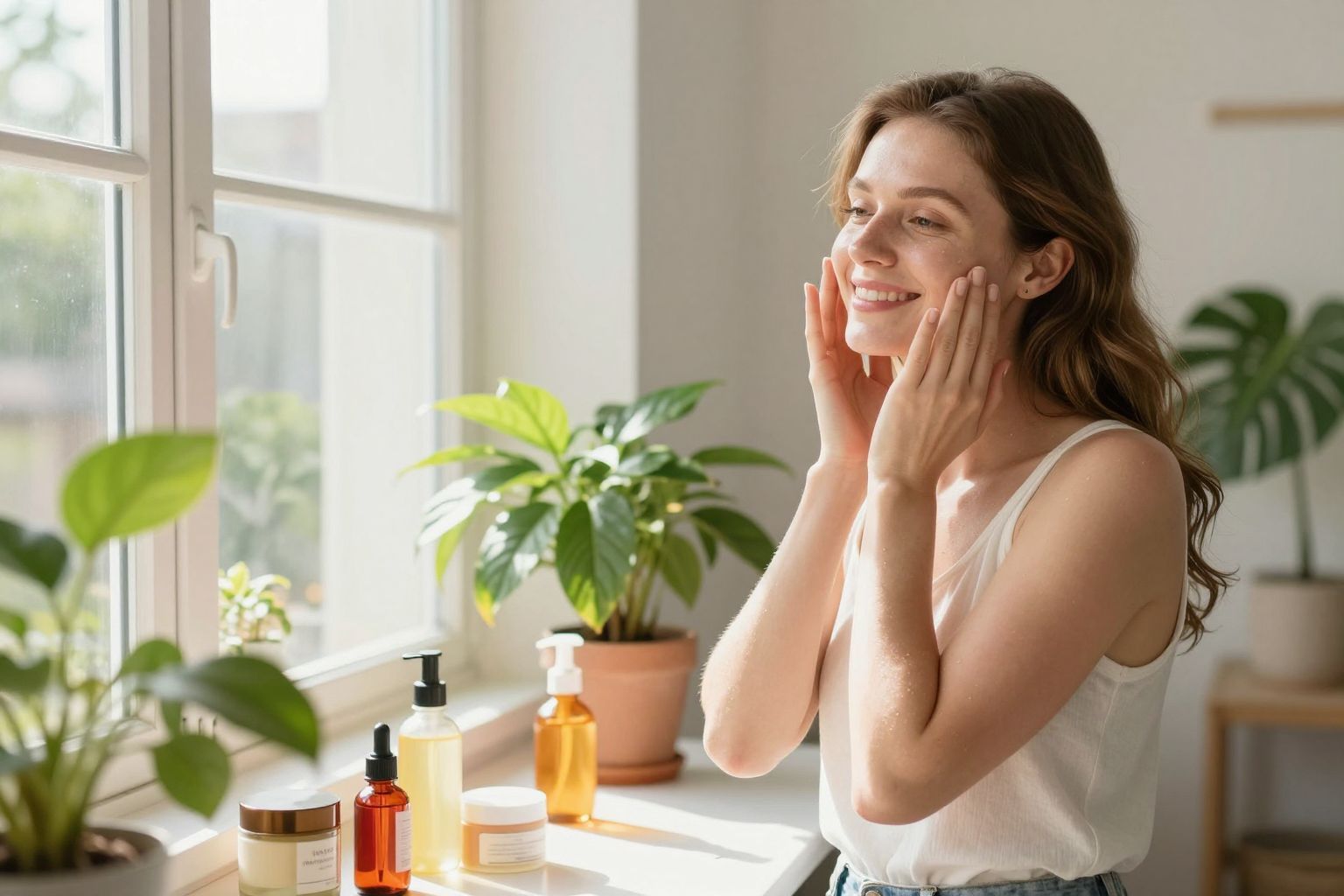 A lelki egyensúly javítja a bőr egészségét és szépségét.