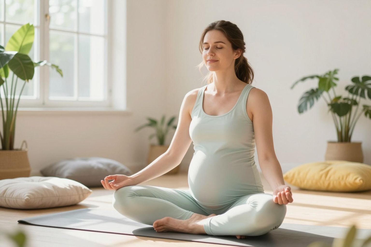 A lelki felkészülés segít csökkenteni a szülési szorongást.