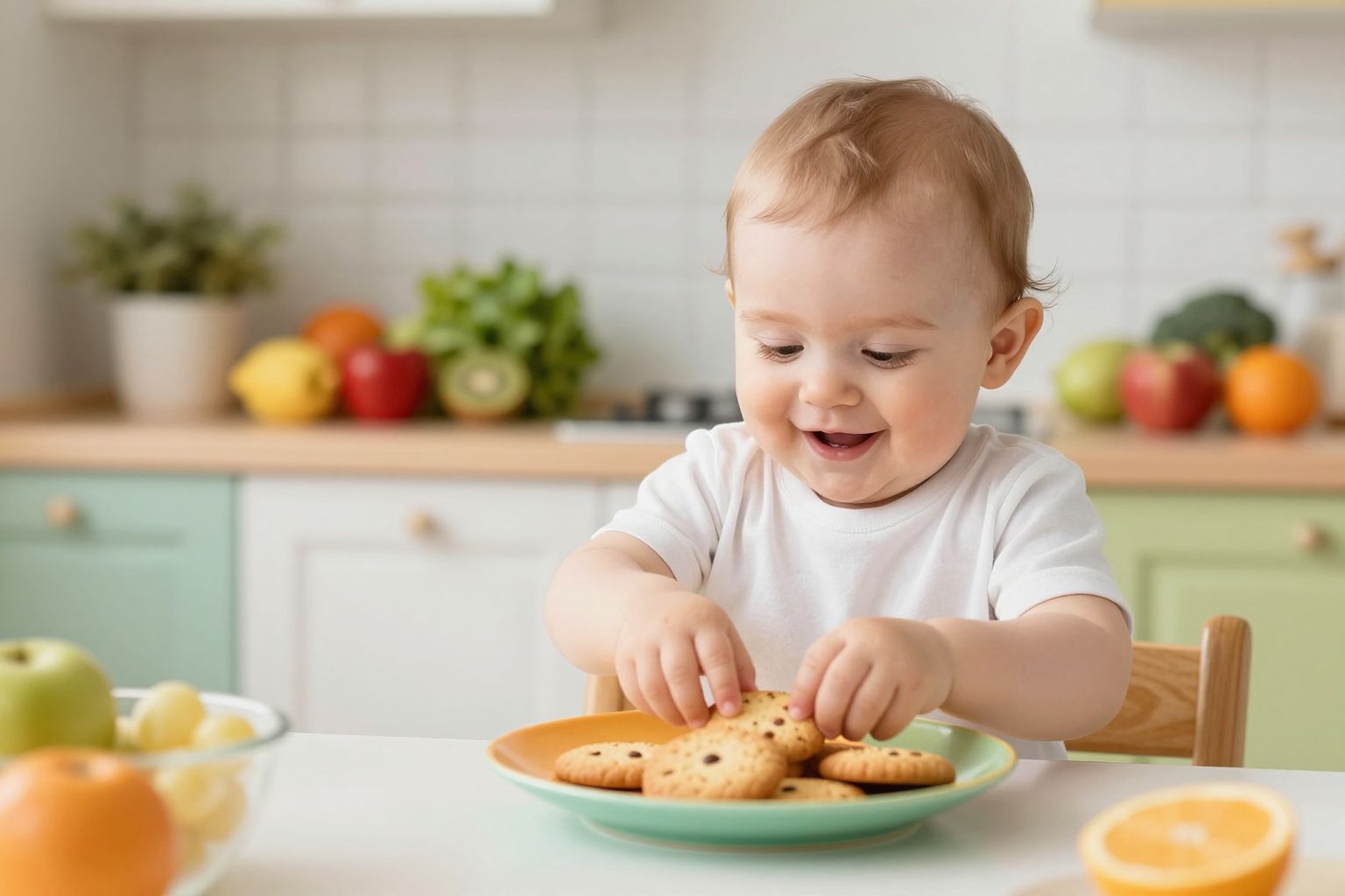Az első kekszet 6-8 hónapos korban ajánlják.