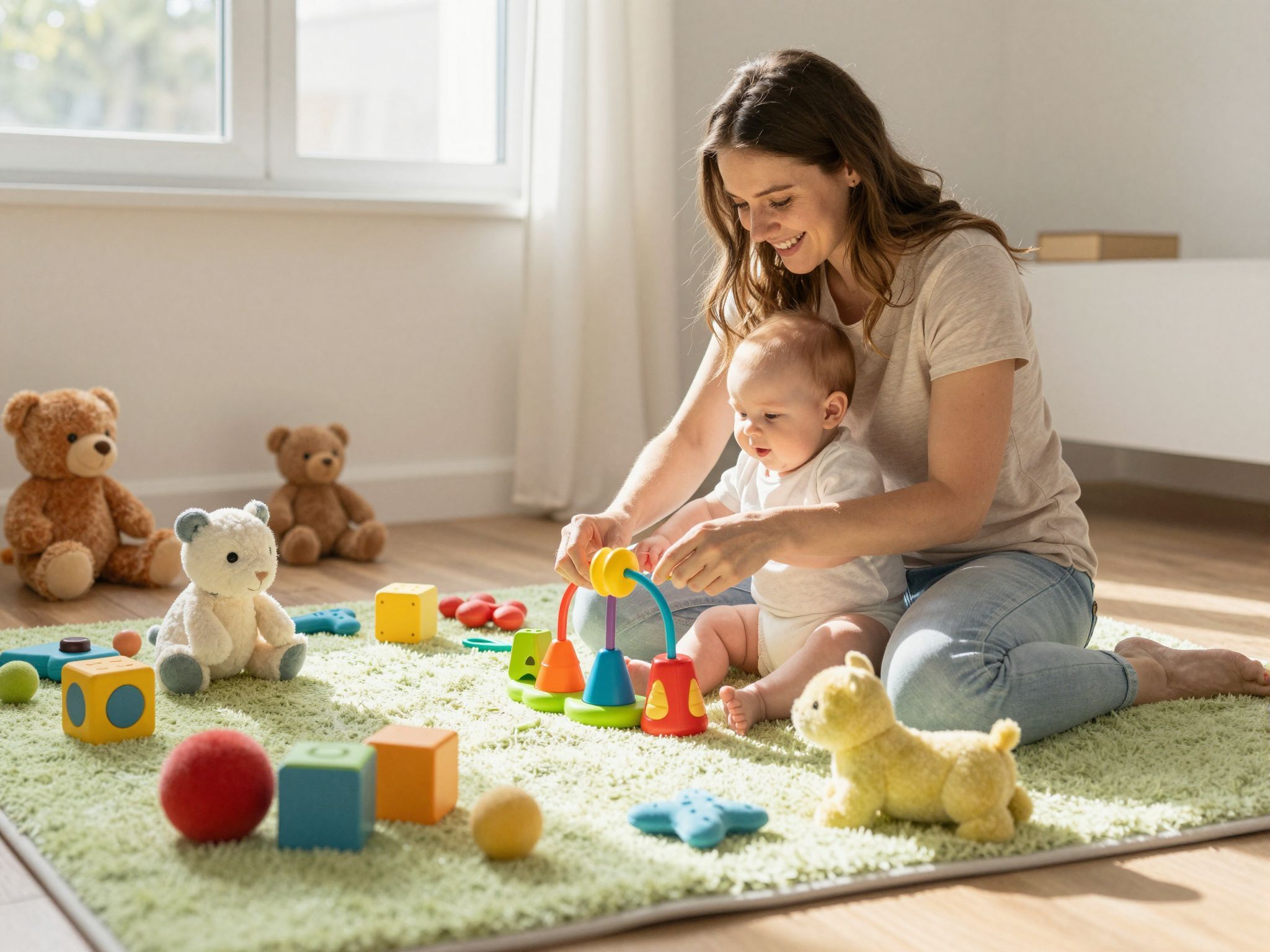 Az önszabályozás segít a baba érzékszervi ingereinek feldolgozásában.
