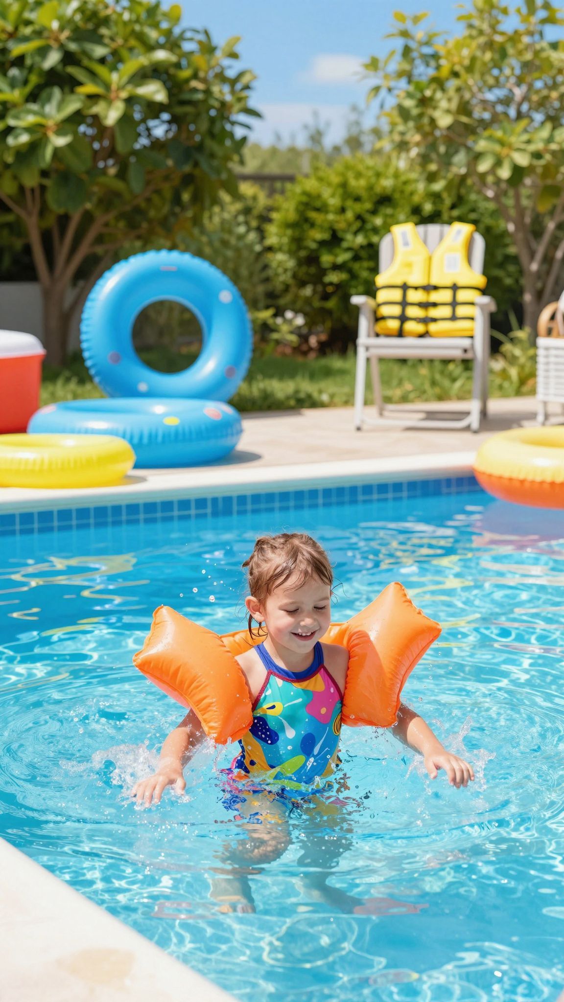 A segédeszközök elhagyása a gyerek úszástudásától függ.