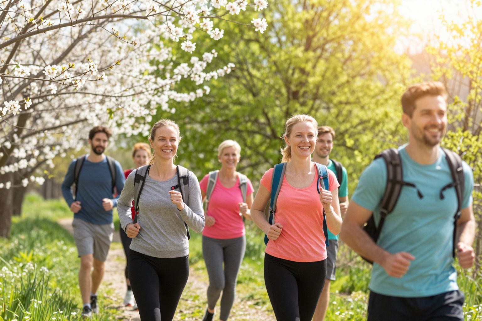 A természetben való mozgás növeli az energiaszintet.