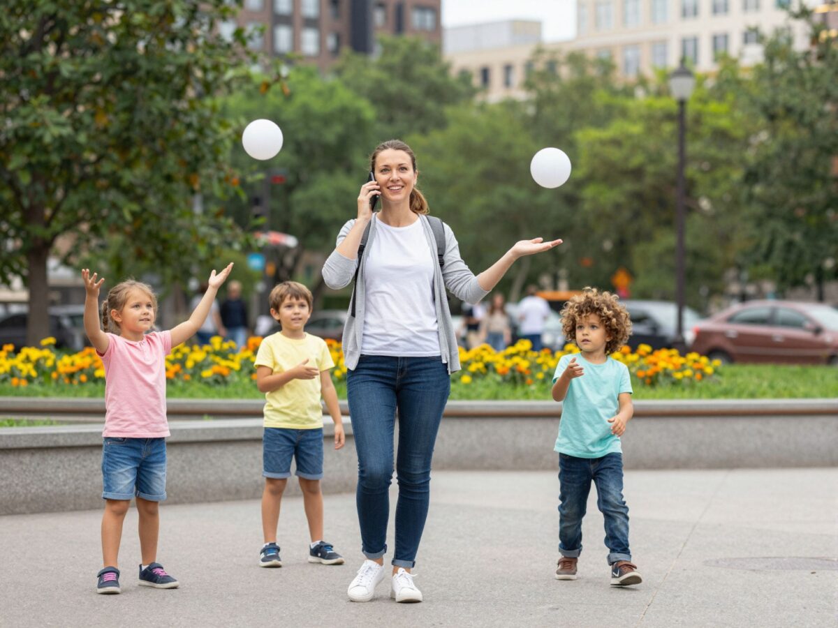 Nagycsalád és az időhiány: túlélési útmutató anyáknak a rohanó hétköznapokra