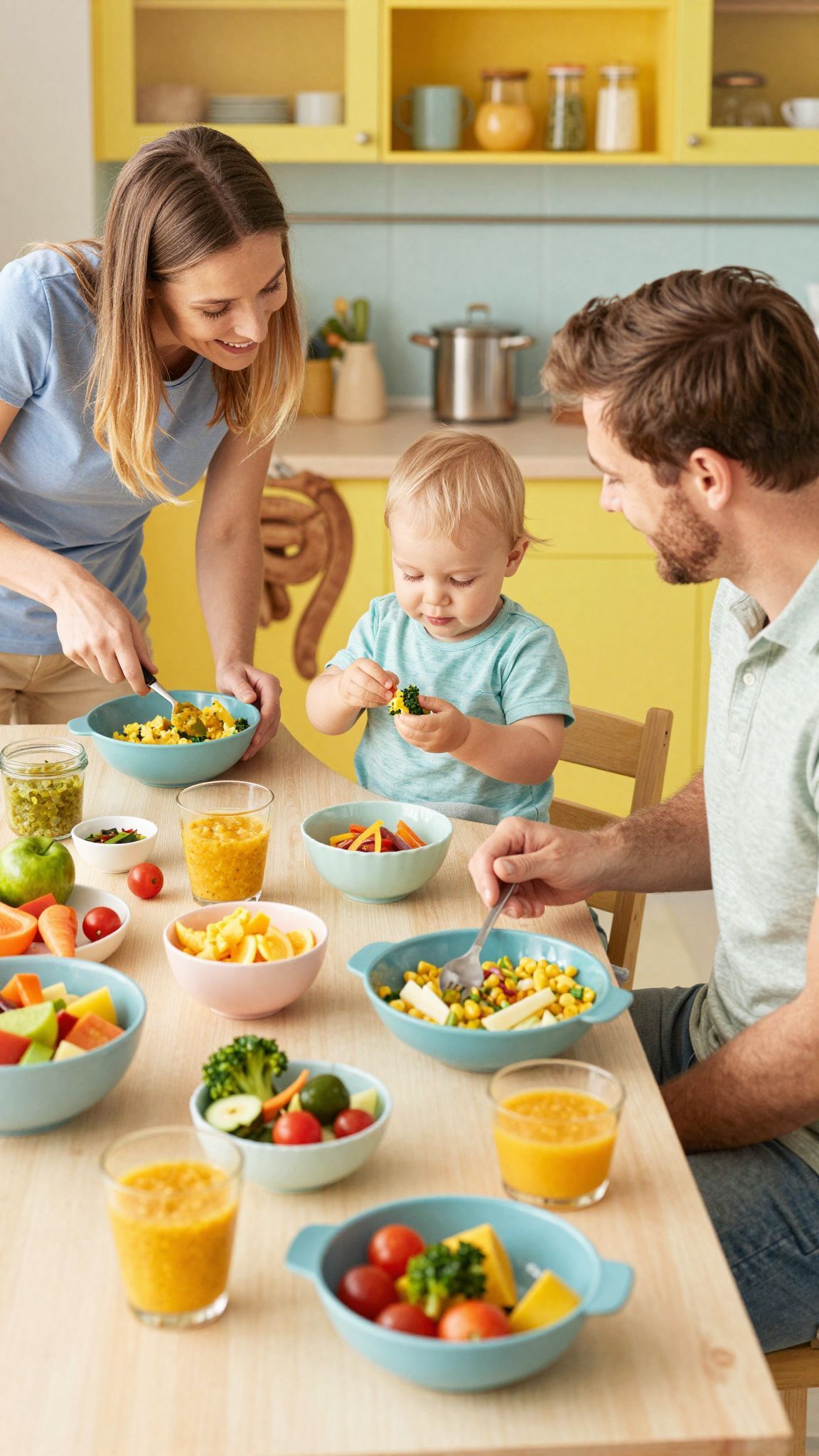 A megfelelő nassolás segíti a változatos ízek megkedvelését.