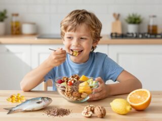 Omega-3 pótlás gyerekeknek: Az agyfejlődés és az immunrendszer támogatása