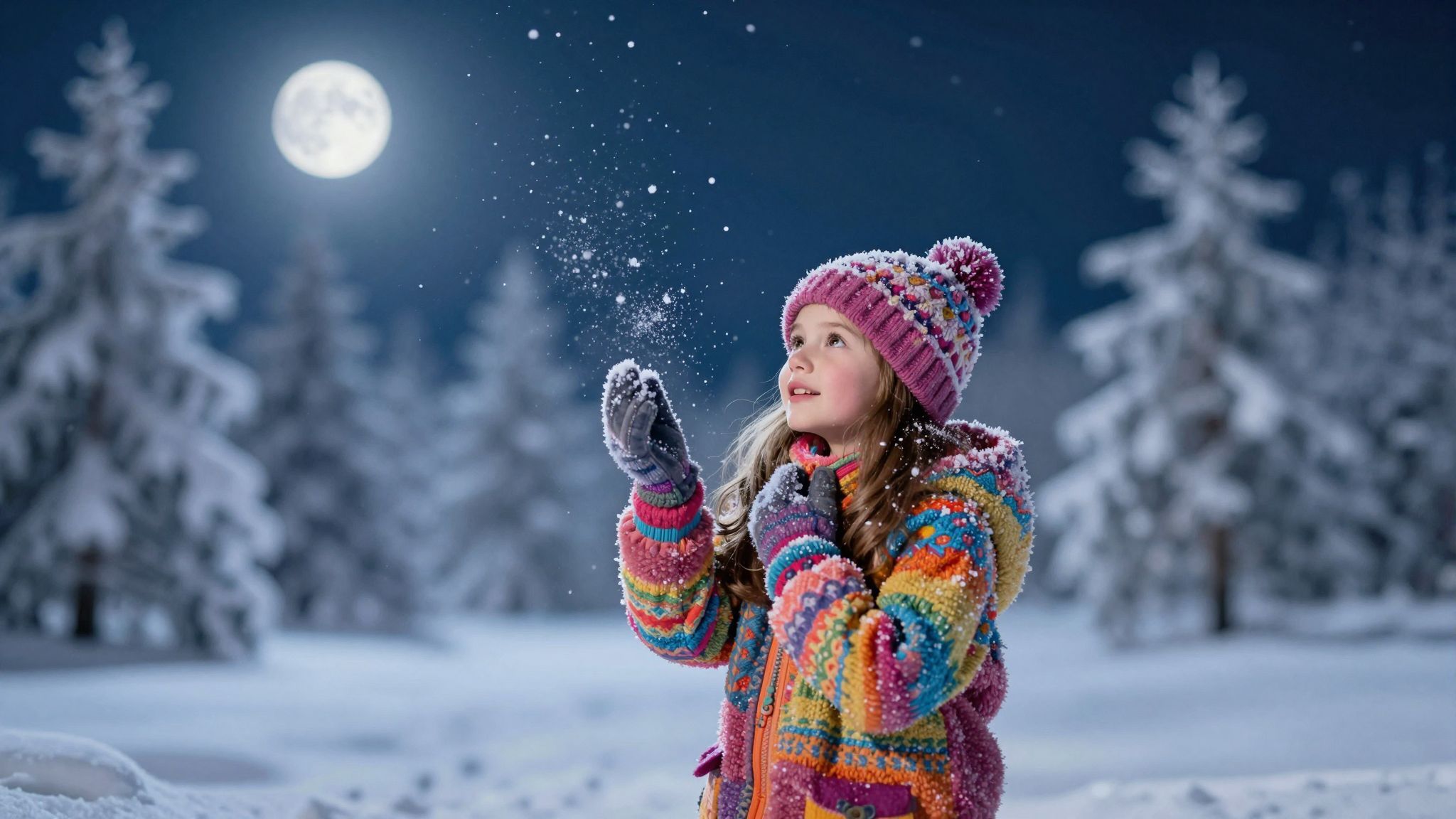 A meláni név a titokzatos téli éjjelt idézi.