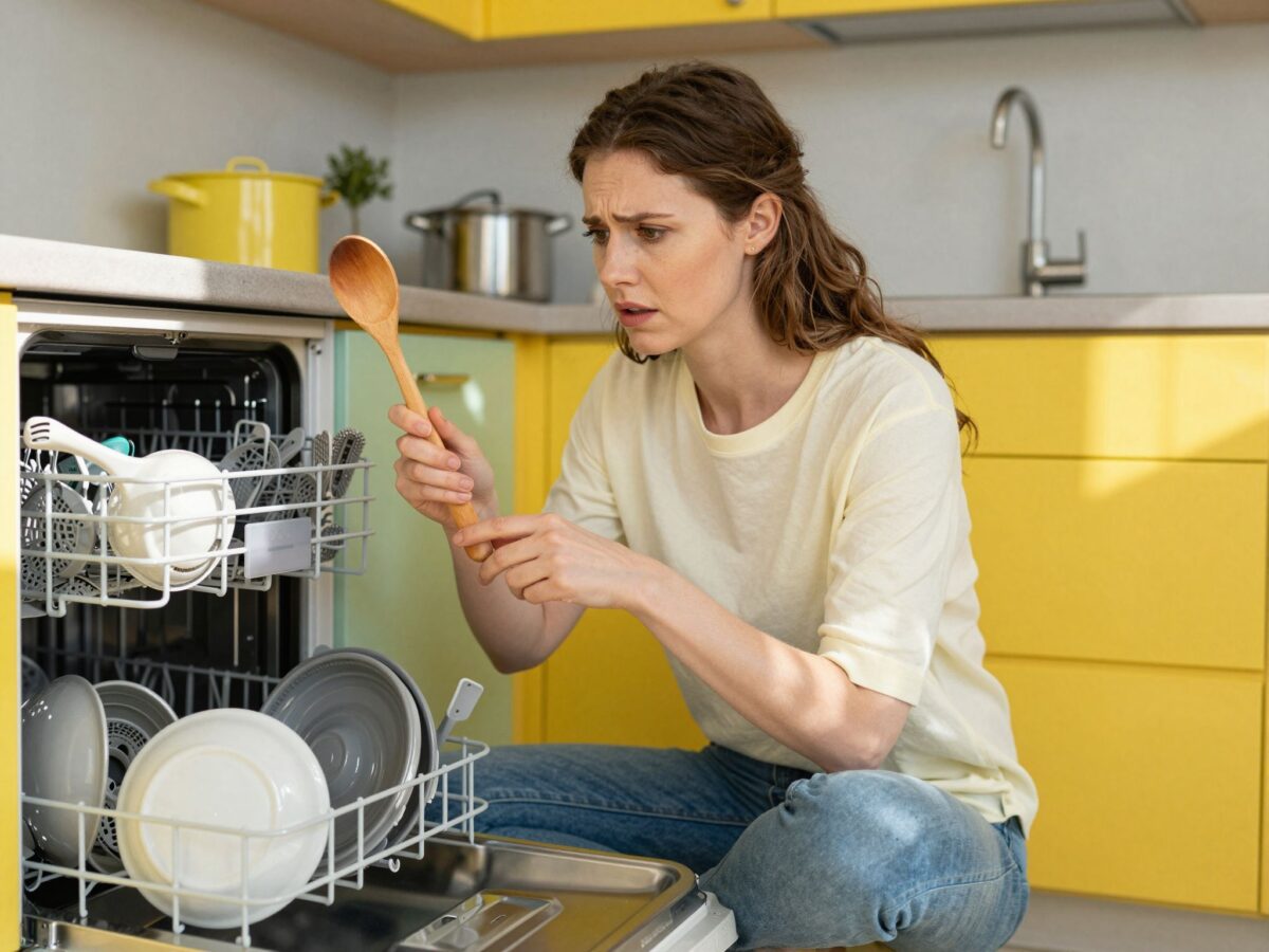 Soha ne tedd a fakanalat a mosogatógépbe: kockázatok a fa eszközök gépi tisztításánál