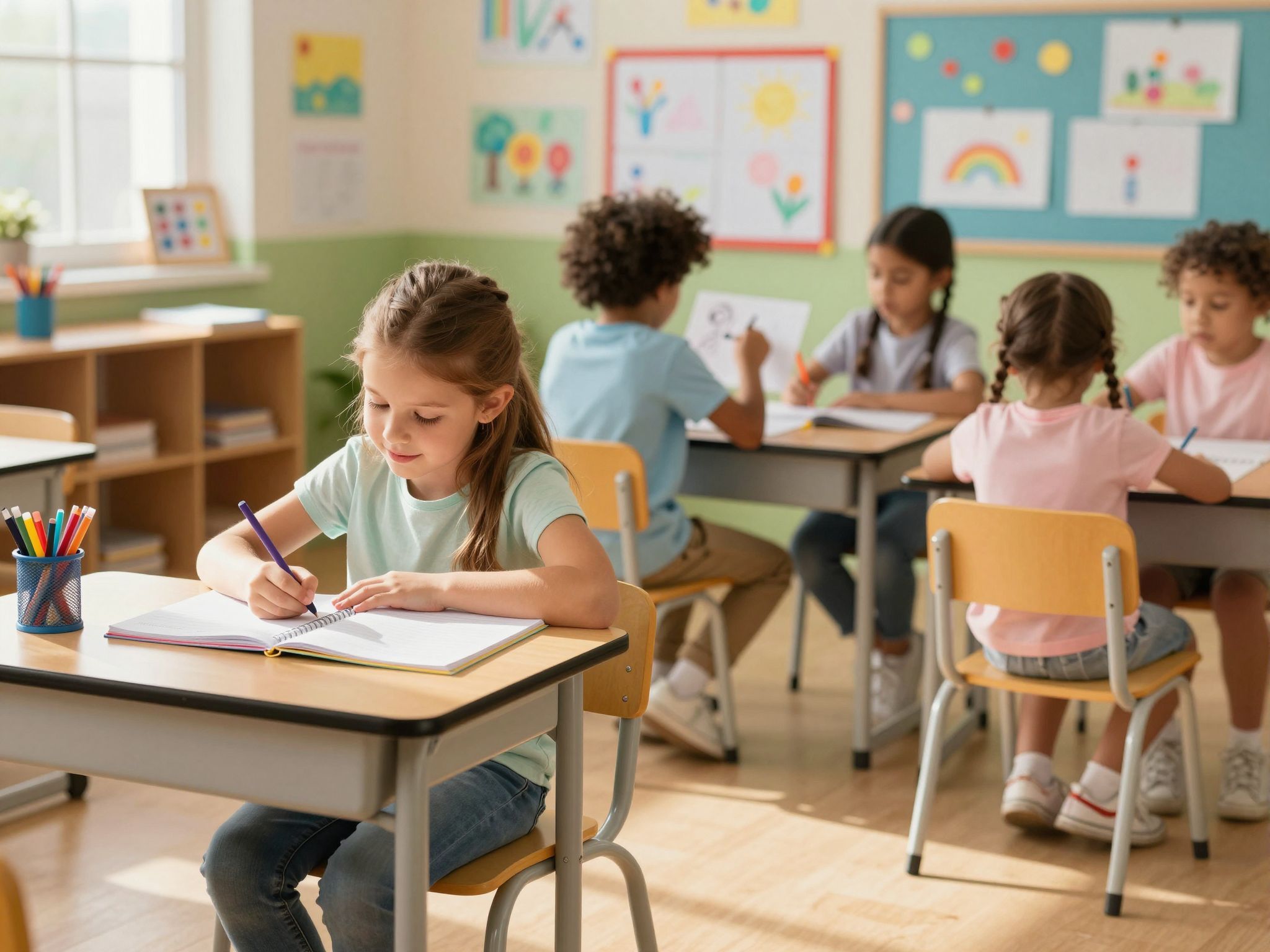 A naplóírás segít a gyermekek stresszkezelésében és önkifejezésében.