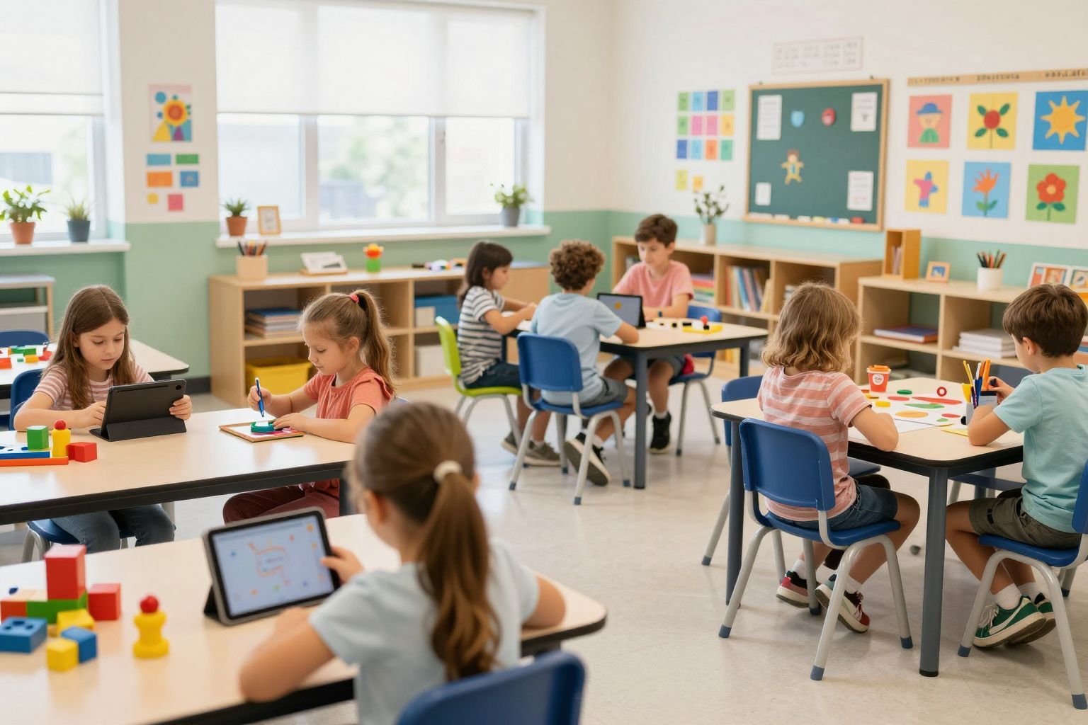 A környezeti stimuláció javítja a tanulás hatékonyságát.