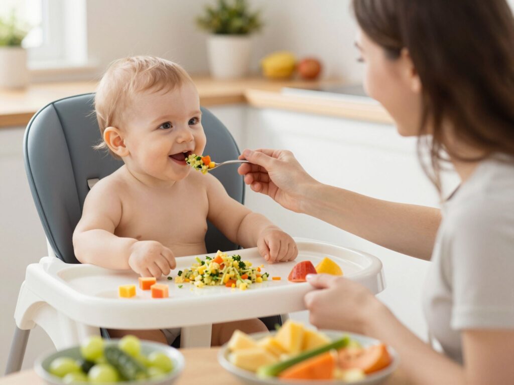 Táplálkozási tippek egyéves korban: az átmenet a püréktől a családi koszthoz lépésről lépésre
