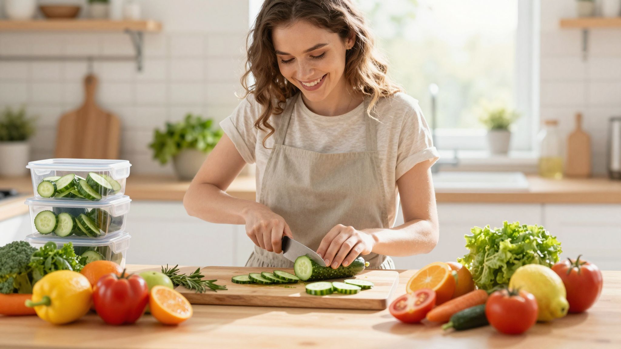 Az uborkát mindig szárazon tárold, hogy ne fonnyadjon!