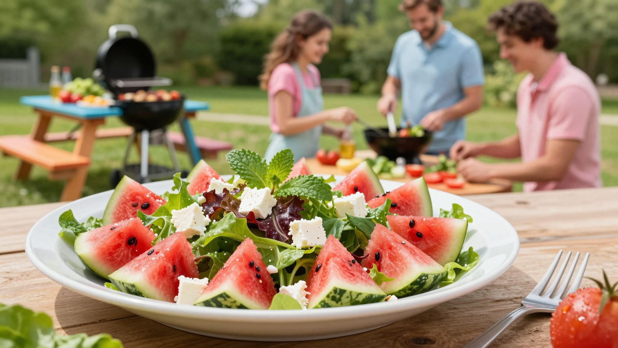 A világ ízei a görögdinnyés salátában felfedezhetők!