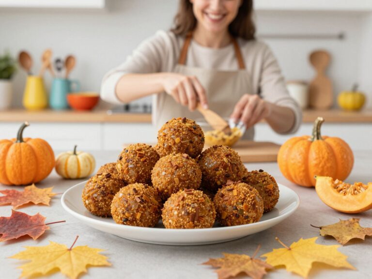 Villámgyors desszert 5 hozzávalóból: sütés nélküli fahéjas sütőtökgolyók