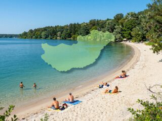 Vízminőség a magyarországi tavakban és folyókban: térképen a legtisztább strandok