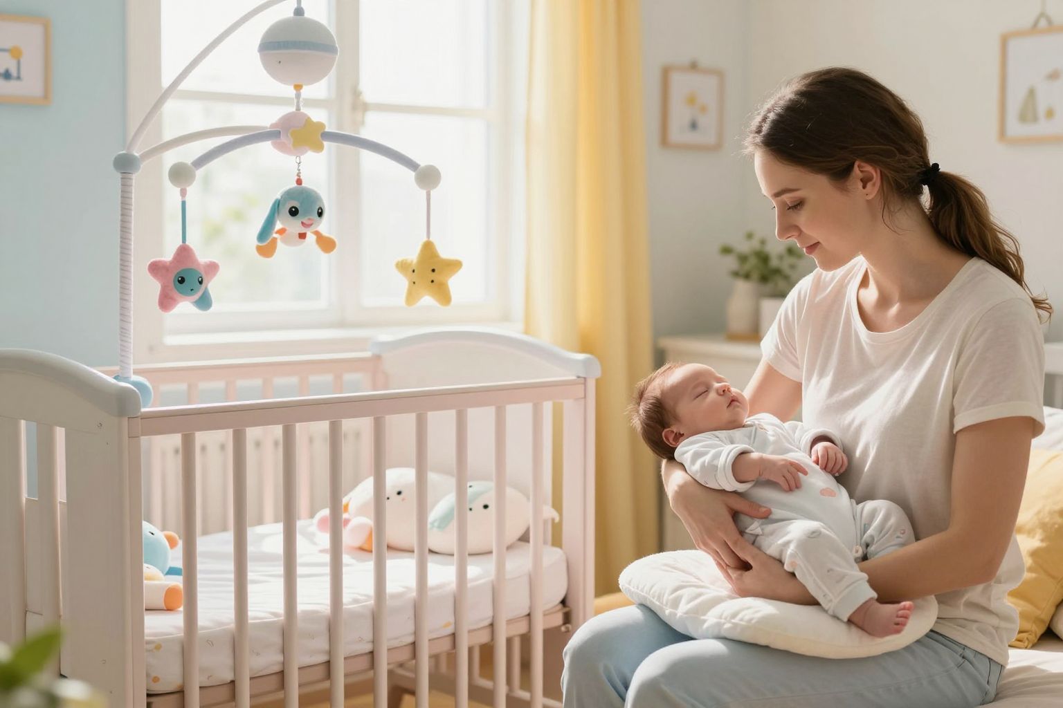 A koraszülöttek biztonságos alvása segít megelőzni a komplikációkat.