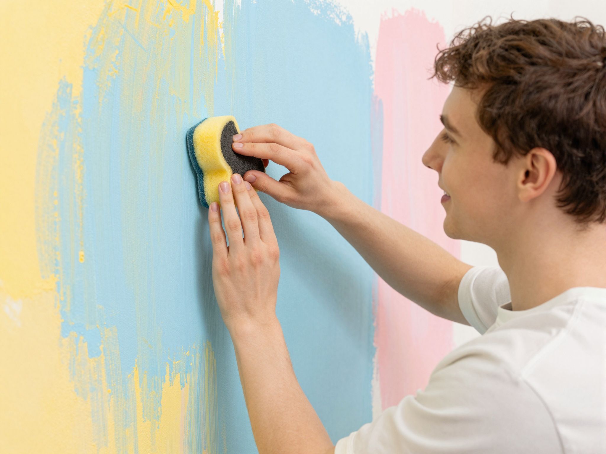 A bűvös radírszivacs hatékonyan távolítja el a foltokat.