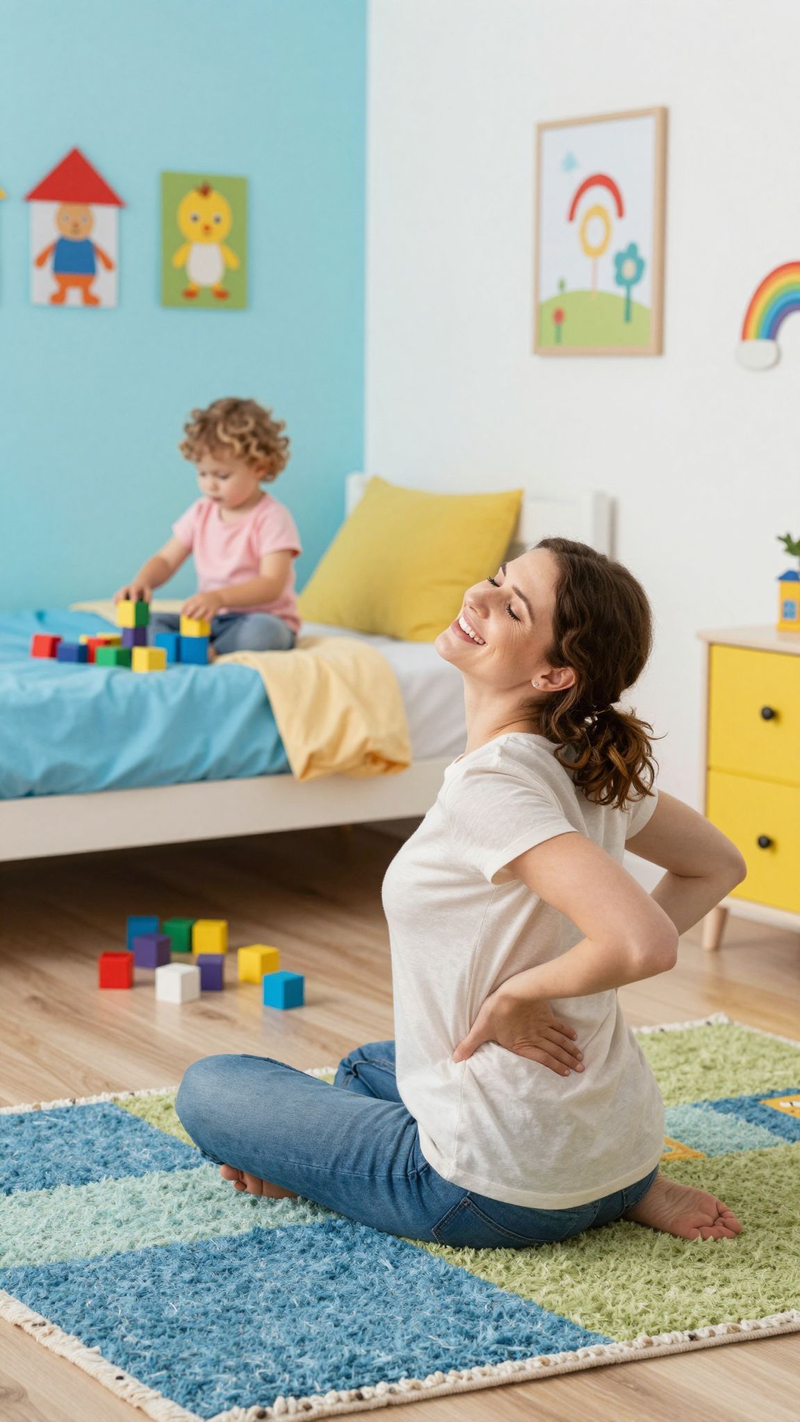 A gyerekszoba berendezése befolyásolja a derékfájást.