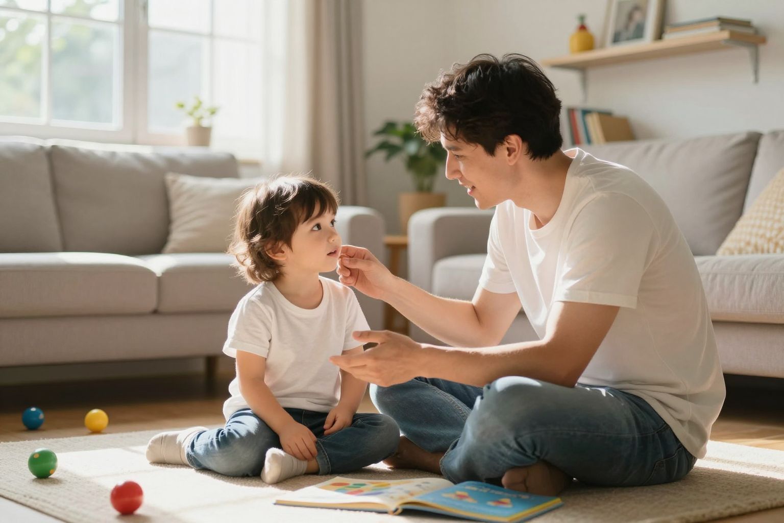 A dicséret erősíti a gyerekek önbizalmát és kommunikációját.