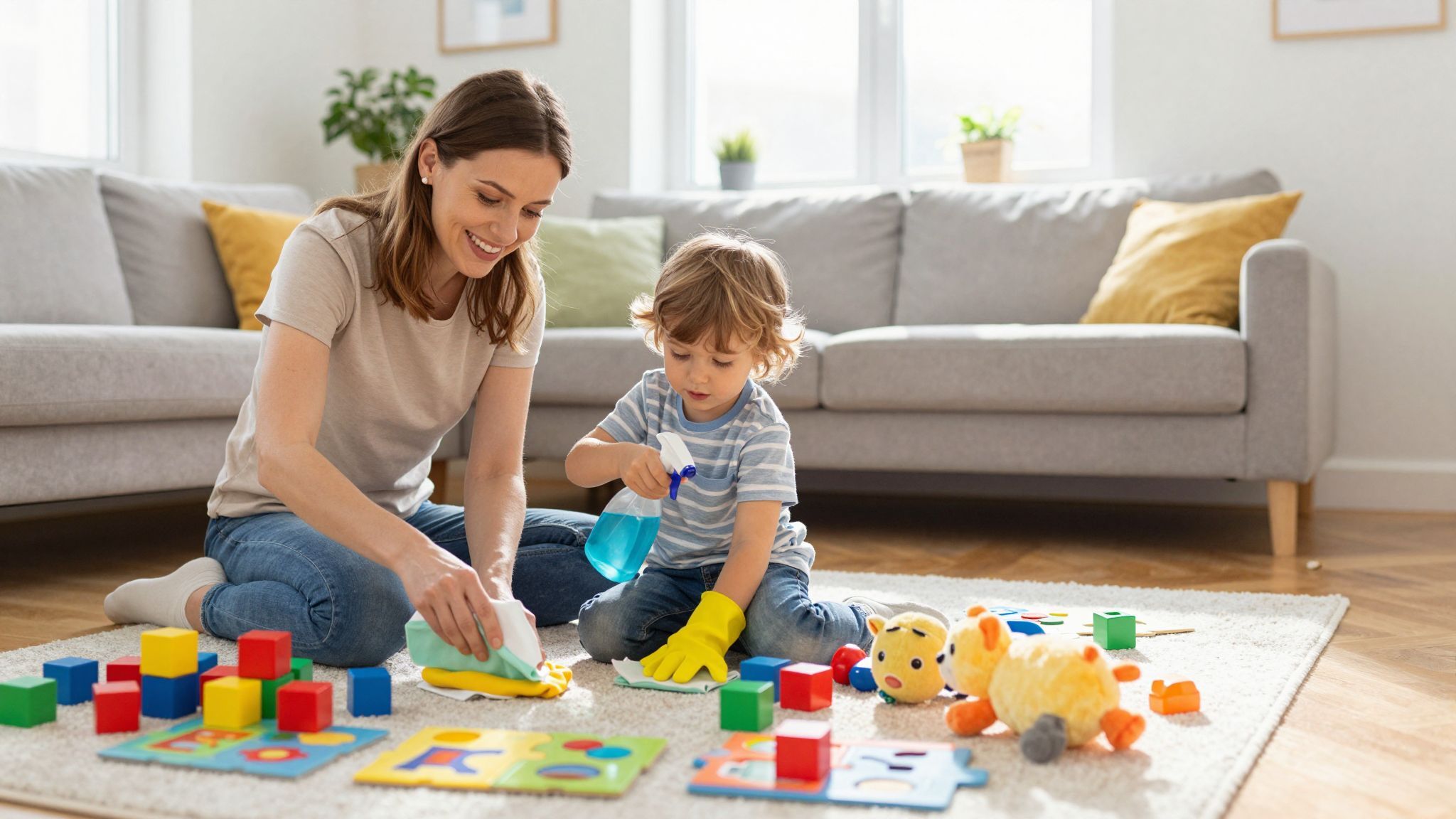 A túlzott fertőtlenítés szorongást okozhat gyermekeknél.
